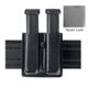 Safariland Model 79 Slimline Open Top Double Magazine Pouch, Nylon Look, Black, Glock 17, 19, 22, 23, 31, 25, 32, 34 and 35, 79-83-22