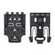 Safariland Quick Locking System Kit, QLS 19 Locking Fork, QLS 22 Receiver Plate, Black, Quick2-kit1-2