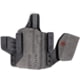 Safariland Incog X Glock 43X/48 IWB Holster, Large Weapon Mounted Light Mag Caddy, Left, Suede, Concealment, Gray, INCOG-0-895-A-7S-CX1-62-MC