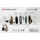 Safariland - TCI Liberator Hearing Protection with Adaptive Behind-the-Head Suspension, Flat Dark Earth, TCI-LIBHPB-2.0-FDE