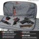 Savior Equipment American Classic Double Rifle Case, 46in, Gray, RB-4612DG-V1-GS
