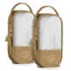 Savior Equipment Specialist LRP Core Pouch w/ Hook Backing, 2 Pack, Dark FDE, SP-CORE8X4-2P-TN