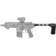 SB Tactical FS1913 Pistol Stabilizing Brace - Sig MPX, MCX, Rattler &amp; Rock River LAR-PDS Compatible, Includes Folding Hinge, Aluminum Strut, Black, FS1913A-01-SB