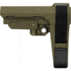 SB Tactical SBA3 5 Position Adjustable Rifle Brace, OD Green, SBA3X-04-SB