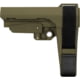 SB Tactical SBA3 5 Position Adjustable Rifle Brace, OD Green, SBA3X-04-SB