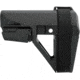 SB Tactical SBA5 5 Position Adjustable Rifle Brace, Black, SBA5X-01-SB