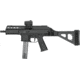 SB Tactical UMP and APC Folding Pistol Brace w/ Adjustable Nylon Stabilizing Strap, Black, SBTSBT-01-SB