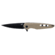 Schrade Kinetic Folding Knife, AUS-9 Stainless Steel Blade, G10 Handle, Tan, 1159316