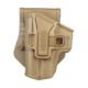 Scorpus M1 Paddle/Belt Level 1 Holster, Glock 9mm, Left Hand, Flat Dark Earth, SC-G9LHT