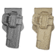 Scorpus M1 Paddle/Belt Level 1 Swivel Holster, Black, Flat Dark Earth