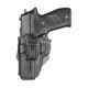 Scorpus M24 Belt Level 2 Retention Holster, CZ 75/SIG Sauer P226/Heckler &amp; Koch USP 9mm/1911/Glock 19/Glock 32/Glock 43/Glock 17/Glock 22/Glock 41, Left Hand, Matte, Black, SC-24B226RLHB