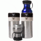 Seattle Sports H2Duo Water Bottle - 800 ml Silver