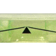 SeeAll Open Sights MK2 Tritium Night Sight Rail Mount, Crosshair, Black, 806802767611
