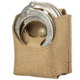 Sentry Double Pouch Open Top Handcuffs, Coyote Brown, 25NP27CB