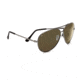 Serengeti Large Aviator, Shiny Gunmetal Frame, 555nm Polarized Lens, 7509