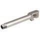 SGM Tactical Glock 17 Compatible Match Barrel Threaded Stainless, Stainless, SGMTGB17TS