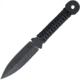 Shadow Tech Centurion Dagger, 7.88in Overall, 3.63in Black Powder Coated Double Edge 8670 Steel Dagger Blade, Black Cord Wrapped Handle, Black Kydex Sheath, STK1020BK
