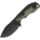 Shadow Tech Cub Knife, 6in Overall, 2.5in Black Powder Coated 8670 Steel Drop Point, OD Green G10 Handle, Black Kydex Sheath, STK1012BK