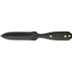Shadow Tech Dagger Fixed Knife, 1095 high carbon steel double edge dagger blade wi, Black G-10 handle STK013