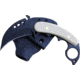 Shadow Tech Street Fighter Karambit, Tan G-10 Handle,Black Blade, Plain, NO STSFKBPTT