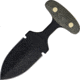 Shadow Tech T-Handle Push Dagg Fixed Blade Knife,2.5in,High Carbon Steel Dagger Blade,Black Micarta Handle STK101