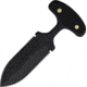 Shadow Tech T-Handle Push Dagg Fixed Blade Knife,3.25in,High Carbon Steel Dagger Blade,Textured Black G-10 Handle STK059