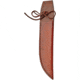Sheath Brown Leather Sheath, Fits Up To 7in Blade, Leather Thong, SHE-660512
