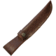 Sheath Fixed Blade Sheath Lizard, Fits Up To 6in Fixed Blade Knife, Lizard Pattern, Genuine Leather Construction, SH1182