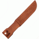 Sheath Fixed Knife Sheath, Brown basketweave leather,Fits up to 7in blade SH1136