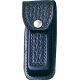 Sheath Leather Belt Pouch, Black, Fits 4 1/2in. to 5 1/4in. Knife SH202