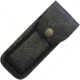 Sheath Leather Sheath, Fits 4.5in To 5.25in Folding Knife, Snake Pattern, Leather Construction, SH1205