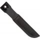 Sheath Straight Knife Sheath 7in., Basketweave, Black SH213