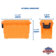 Sheffield Field Box, Orange, 12630