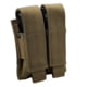 Shellback Tactical Double Pistol Mag Pouch, Molle compatible, Coyote, One Size, SBT-5000-CT