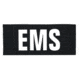 Shellback Tactical EMS ID Placard, Hook Back, 2 x 5in?h, White on Black, One Size Fits Most SBT-X213230-EMS-WB