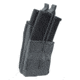 Shellback Tactical Single Stacker Open Top Pouch for Two M4/AR15 Mag, Wolf Grey, One Size, SBT-1100-WG