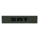 Shellback Tactical SRT ID-Placard, Hook Back, 1 x 5inch, Black on Olive, One Size Fits Most, SBT-X213231A-SRT-BO