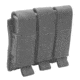 Shellback Tactical Triple Pistol Mag Pouch, Molle compatible, Black, One Size, SBT-6000-BK