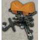 Shooters Ridge Tri-Stance Gun Rest with Leather Sand Bag