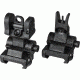 SIG SAUER Iron Sight Set, Flip Up, fits M1913 Rail, Black, SITE-SET-1913-FLIP