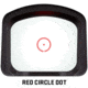 SIG SAUER Romeo-X 1x Reflex Sight Compact Footprint, Circle Dot, Rose, SORX1408