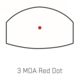 SIG SAUER Romeo1 Pro 1x30mm Red Dot Sight, 3 MOA Dot Reticle, Aircraft Grade Aluminum, Black, SOR1P100
