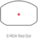 SIG SAUER ROMEO2 Red Dot Sight - Reflex, 6 MOA Red Dot, Black, SOR21600