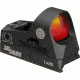Sig Romeo 3 Miniature 1x25mm Reflex Sight w/ Riser, 3 MOA Red Dot Reticle, Graphite SOR31002