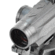 SIG SAUER Romeo4H Red Dot Sight, Ballistic Circle Dot, Qr Mount, Juliet4 4x Magnifier, Black, Medium, SORJ43111