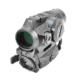 SIG SAUER Romeo4H Red Dot Sight, Ballistic Circle Dot, Qr Mount, Juliet4 4x Magnifier, Black, Medium, SORJ43111
