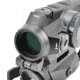 SIG SAUER Romeo4H Red Dot Sight, Ballistic Circle Dot, Qr Mount, Juliet4 4x Magnifier, Black, Medium, SORJ43111