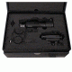 SIG SAUER Romeo4H Red Dot Sight, Ballistic Circle Dot, Qr Mount, Juliet4 4x Magnifier, Black, Medium, SORJ43111