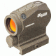 SIG SAUER OPMOD Romeo5 X 1x20mm Compact Reflex Red Dot Sight, 2 MOA Dot Reticle, Flat Dark Earth SOR52111