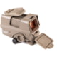 SIG SAUER Romeo8T Red Dot Sight, Ballistic Circle Dot, 1x38 mm, 0.5 MOA ADJ, CR123A, Hex Bolt Mount, Shroud, FDE, SOR81003